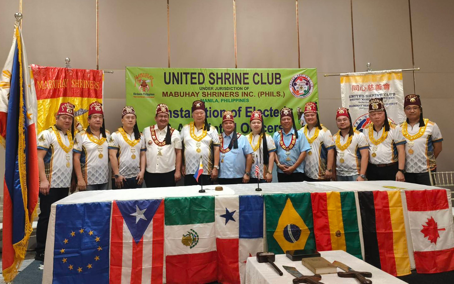 United Shrine Club Installation